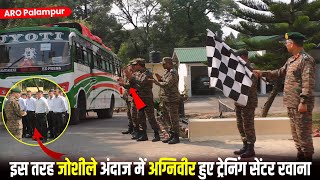 इस तरह जोशीले अंदाज में Agniveer हुए Training सेंटर रवाना  Indian Army Agniveer Training 2024 [upl. by Ringsmuth]