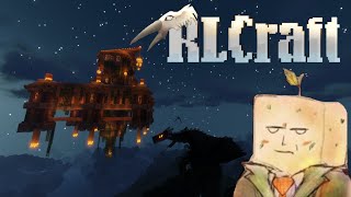 Minecraft RLCraft EP 1 The Real Crafting Begins [upl. by Naleag979]