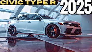 FINALLY 2025 Honda Civic Type R Revealed  This is SPORTY Design [upl. by Yvi]