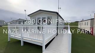 superb caravan to hire at naze marine holiday park [upl. by Anitsua]