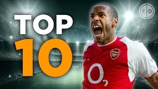 Top 10 Premier League Goalscorers [upl. by Saeger]