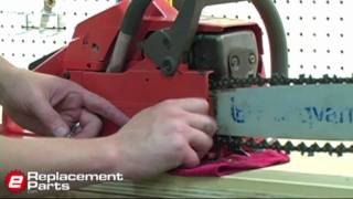 How to Replace a Chainsaw Chain [upl. by Assirahs942]