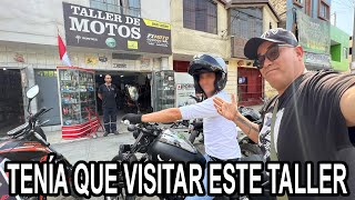 Visité el taller de motos MÁS ELEGANTE Y LEGAL de Lima Este  ¡Uds lo pidieron  Dilo Nomás [upl. by Naig]