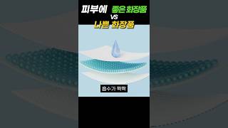 피부에 좋은 혹은 나쁜 화장품shorts [upl. by Knuth]