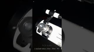 Sturgeon Moon August 2 2023 930PM  7007676700 Newtonian Reflector Scope  shorts short moon [upl. by Notsyrb]