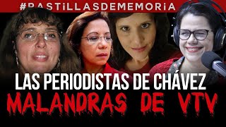 TOP🔝 LAS PERIODISTAS MÁS MALANDRAS 👺 DE VTV  EXPEDIENTES DEL CHAVISMO PastillasDeMemoria [upl. by Esirahc]