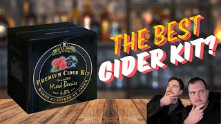 THE BEST HOMEBREW CIDER KIT  BULLDOG CIDER  MIXED BERRY  HOMEBREW EXTRACT CIDER  REVIEW [upl. by Amlus242]