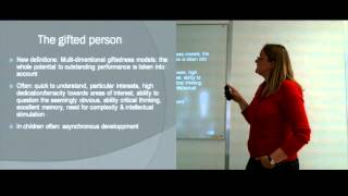 MarieLise Schläppy Are all gifted people also highly sensitive Part I  Seminar [upl. by Idac]