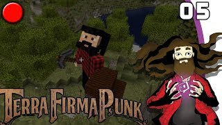 Minecraft TerraFirmaPunk avec Edo et Auré 05 FR [upl. by Notsob]