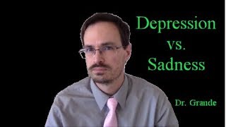 What are the Differences Between Depression and Sadness [upl. by Oalsecnew436]