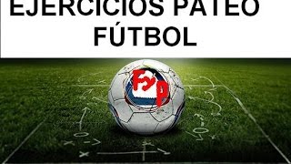 Ejercicio de diagonales pases y remate al arco fútbol [upl. by Nayd]