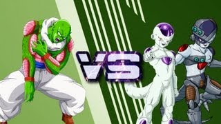 Nail VS Frieza And Mecha Frieza [upl. by Ybbob]