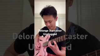 Tom Delonge Starcaster Unplugged tomdelonge starcaster tomdelongeguitar blink182 [upl. by Sang]