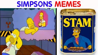 Best Moments From Simpsons That Became Meme Gold [upl. by Hildegard461]