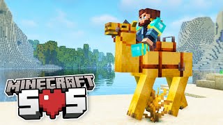 Exploring the WORLD on Minecraft SOS [upl. by Assirahc]