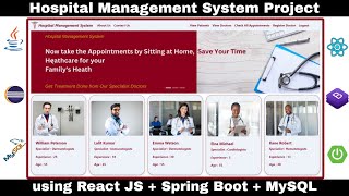 Create hospital management website using html css and JS  hospital website [upl. by Howlyn]