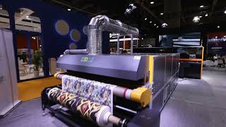 The wonderful performance of FLORA textile digital printing machine at TSCI 2022 [upl. by Yvonne74]