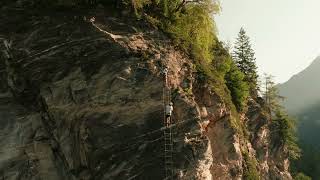 Klettersteig Ölberg in Pfitsch bei Sterzing  Südtirol [upl. by Anitac864]