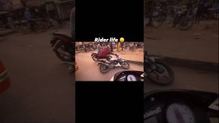 Crash ho gaya yar 😔💔 youtubeshorts shortvideo motovlog apache160 rider crash [upl. by Ayikal]