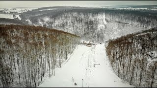 Eplény  Intersport Ski Resort  Síaréna  Hungary  4K [upl. by Enuahs]