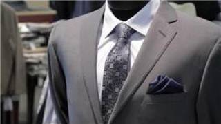 Mens Formal Fashion Advice  How Do I Fold a Handkerchief for a Suit Pocket [upl. by Ashelman16]