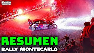 Resumen Rally de Montecarlo  WRC 2024  SHOW amp VIDEO HD [upl. by Ahsata423]