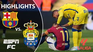 BARCELONA EN CRISIS PERDIÓ 21 vs LAS PALMAS y puede perder EL LIDERATO ante REAL MADRID  La Liga [upl. by Aryc]