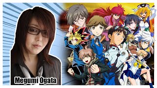 Megumi Ogata  Voice Roles Compilation [upl. by Gentille]