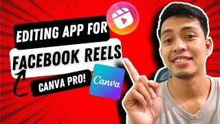 ℹ️ BEST EDITING APP FOR FACEBOOK REELS  PAANO AKO MAG EDIT USING ONE APPLICATION SA FB REELS ℹ️ [upl. by Grizel]