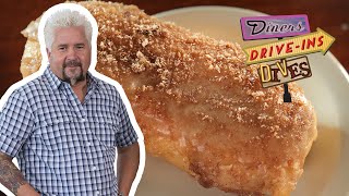 Guy Fieri Tries a Maple Bar  Diners DriveIns and Dives  Food Network [upl. by Ettenirt]