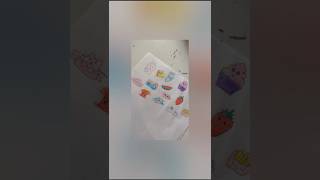 Easy handmade sticker without tape 😮stickers pleasesubscribemychannel [upl. by Eberle222]