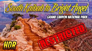 The ultimate cutthecrap Rim to Rim guide part 4 South Kaibab to Bright Angel 4K HDR [upl. by Thecla513]