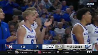 Creighton Mens Basketball Highlights vs Houston Christian 1113 [upl. by Cherin981]