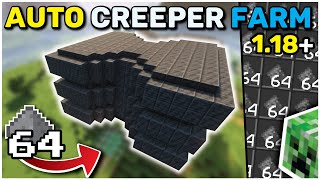 Minecraft CREEPER  Gunpowder Farm  118117 [upl. by Thibault]