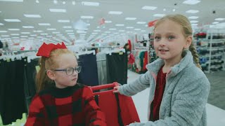 Busby Annual Christmas Sister Shopping Vlog [upl. by Ajiak]