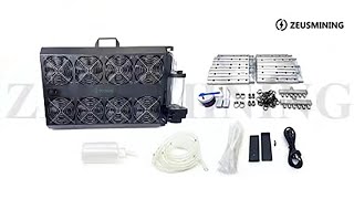 Antminer S19j Pro Upgrade Water Cooling Kit [upl. by Ajaj]