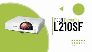 Epson PowerLite L210SF 1080P Conference Room Projector V11HA75020 [upl. by Muhcon221]