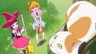 Rikos magic makes the cat talk  Mahou Tsukai Precure Meme [upl. by Damon]