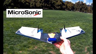 DIY Build Your Own MicroSonic 24quot inch Fast Flying Wing RC Airplane Delta Wing [upl. by Adnerak]