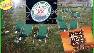 Dos Equis Pavilion Lawn Seating Review  Rascal Flatts Concert Dallas [upl. by Olegna]