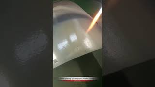 thermoplastic powder flame spraying gun for metal product PECOATCOM flamespraying [upl. by Blaseio]