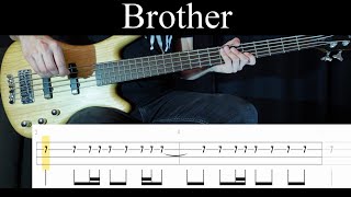 Brother Alice in Chains  Bass Cover With Tabs by Leo Düzey [upl. by Haleemaj]