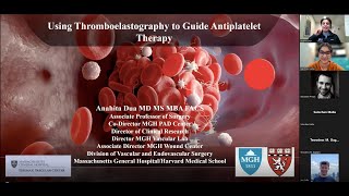 Using Thromboelastography to guide Antiplatelet Therapy by Dr Anahita Dua  WhyNHow Seminar [upl. by Ayhdnas499]