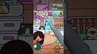 Leo and olivia’s room👶🏼🩵🩷👶🏼Like and subs tocaboca aesthetictocahouse [upl. by Bork]