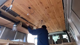 Vauxhall Vivaro Camper Van Conversion  Episode 6  Cladding amp More Framing [upl. by Hanus]