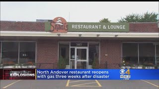 Popular North Andover Restaurant Reopens After Merrimack Valley Gas Disaster [upl. by Aisylla]