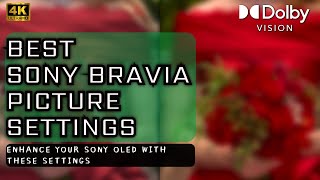 Sony Bravia A80L XR OLED Best Picture Settings  4KHDR Dolby Vison 2024 settings picturequality [upl. by Yalcrab]