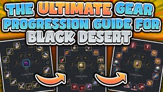 The ULTIMATE Gear Progression Guide For Black Desert Updated November 2024  Post Kharazad Patch [upl. by Ahsinrac]