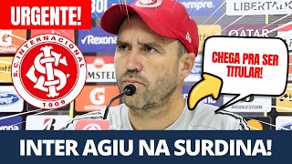 ⚠️SAIU HOJE INTER ACABOU DE CONFIRMAR CONTRATAÇÃO DOS SONHOS ÚLTIMAS NOTÍCIAS DO INTERNACIONAL [upl. by Jobyna]