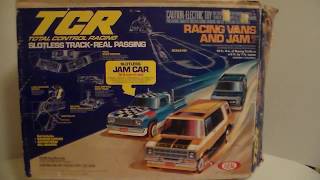 TCR Jammin Vans slot car track [upl. by Nathanial]